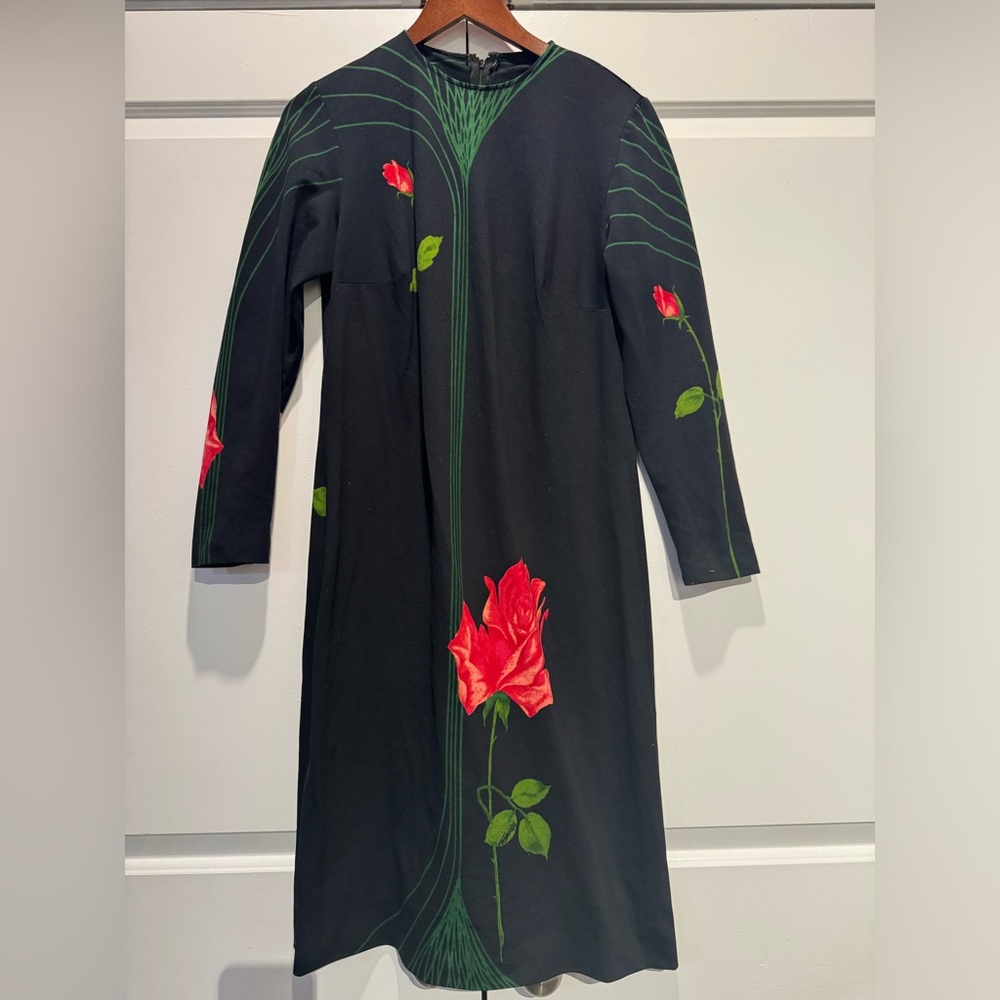Vintage black dress sz large
